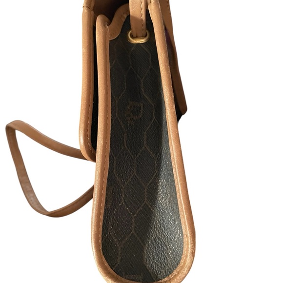 Christian Dior Vintage Honeycomb Canvas Crossbody Bag with COA - Picture 3 of 7